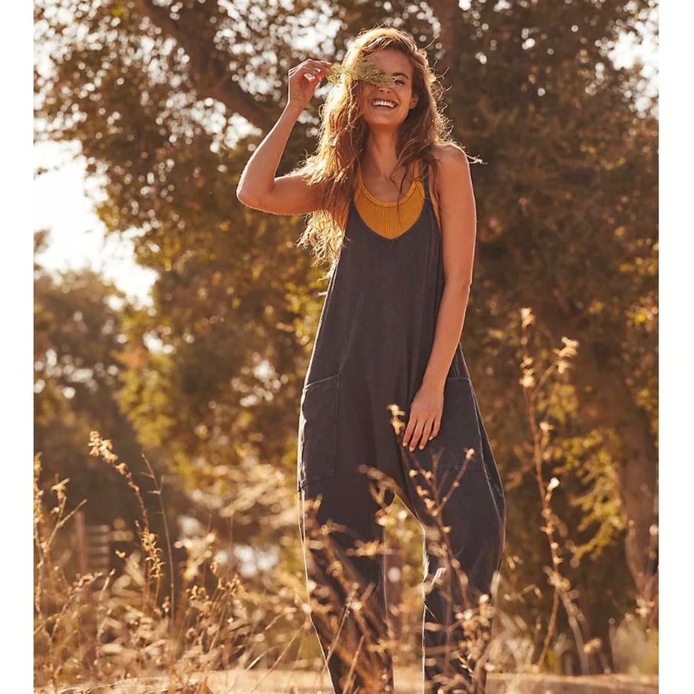 Gray Free People Jumper